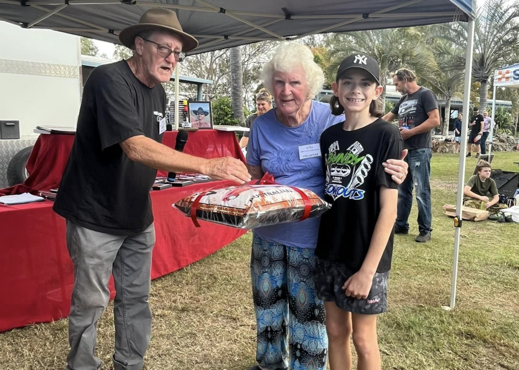 Motor Heads muster at Baffle Creek Gladstone Today