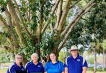 Santos donates to community DV volunteers