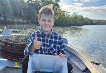 Hook, line and sinker