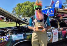 Sean’s bashful about award