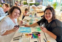 Canvas, cocktails, and creativity