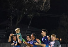 Leader revels in three-peat