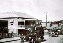 Gladstone’s first motorised fire truck