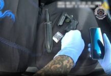Vehicle search ends in arrest