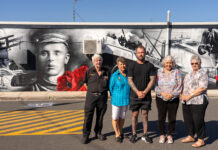 Anzac mural turning heads at Tank Street