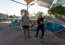 Youth-led mural transforms PCYC Skate Park