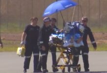 Pilot fighting for life after Raglan crash