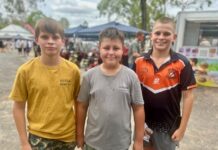 Christmas vibe at Calliope markets