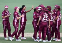 Ruby fires for Queensland