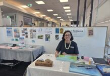 Airport art inspires and educates